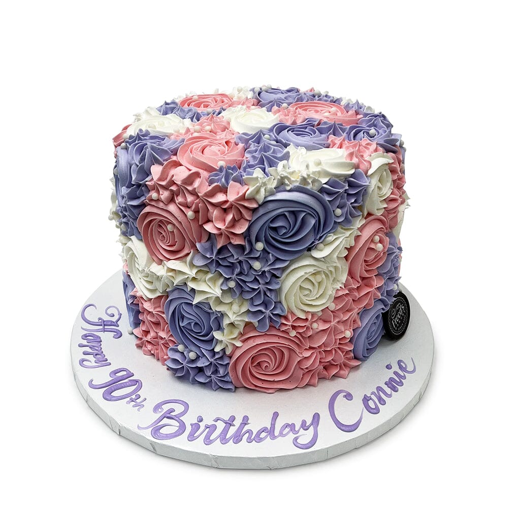 Pearly Swirls Theme Cake Freed's Bakery 