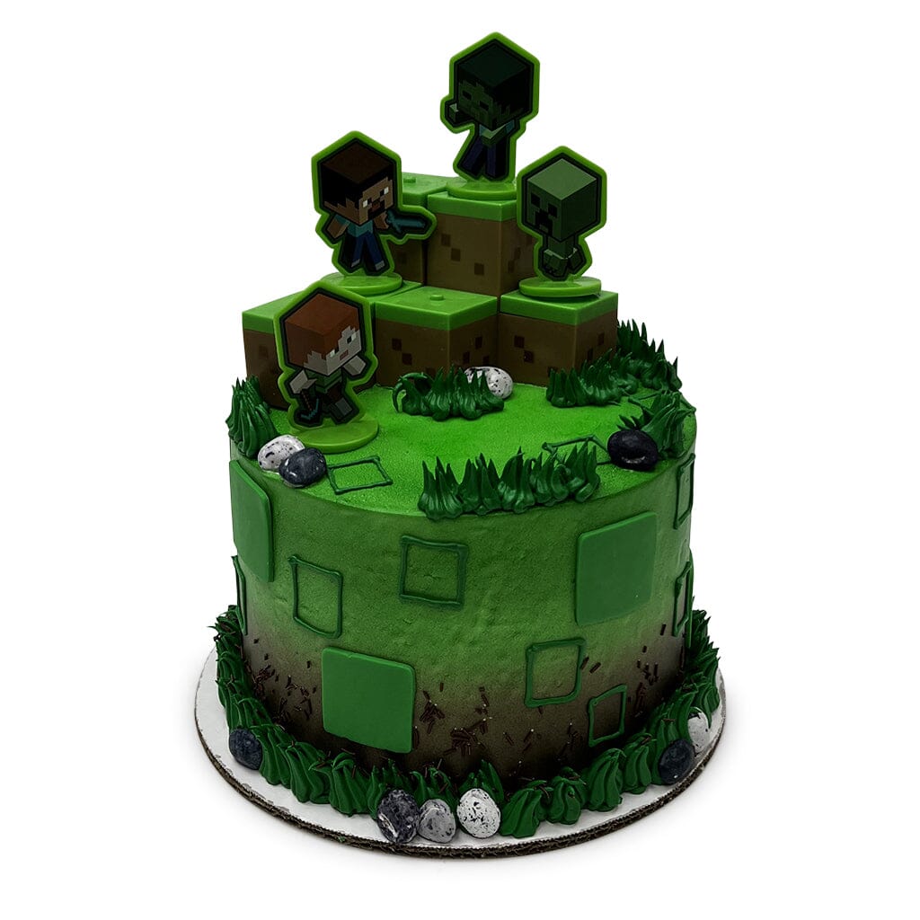 Minecraft Theme Cake Topper - Etsy