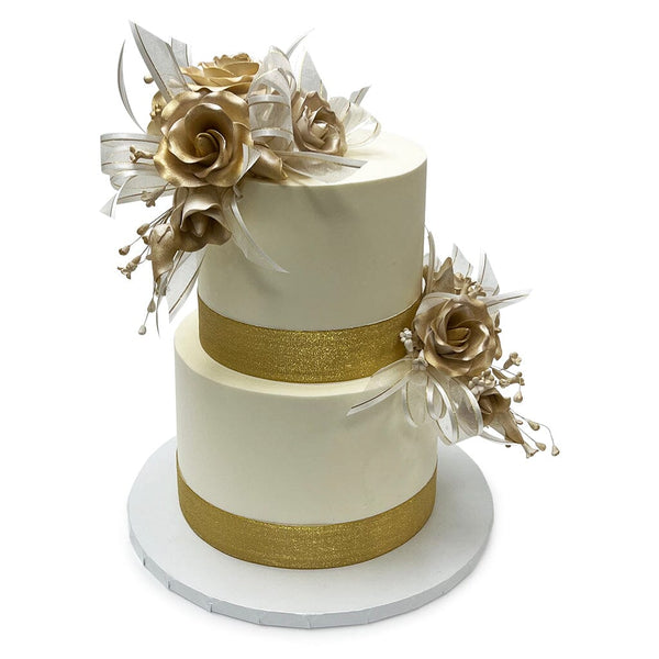 Get Inspired by 12 Stunning Rose Gold Wedding Decoration Ideas -  Elegantweddinginvites.com Blog | Rose gold cake, Wedding cake simple  elegant, Wedding cakes