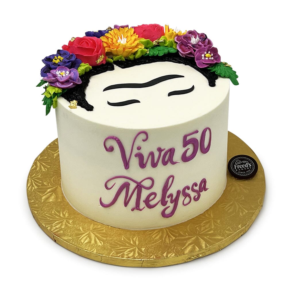 Viva Frida Theme Cake Freed's Bakery 