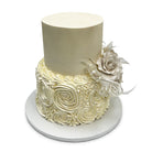 Swirled with Love Wedding Cake Freed's Bakery 