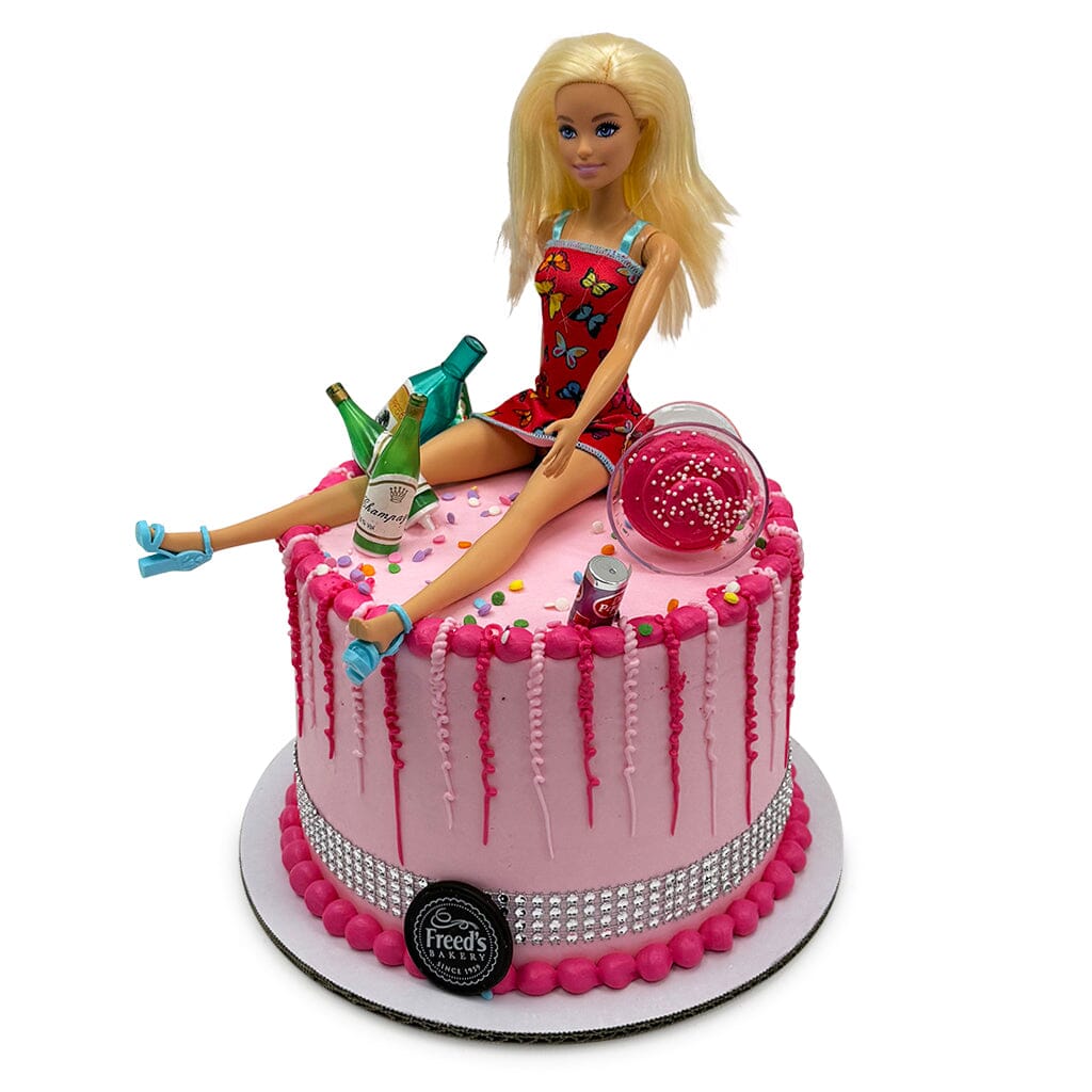 Party Hard Vegas Birthday Cake Theme Cake Freed's Bakery 