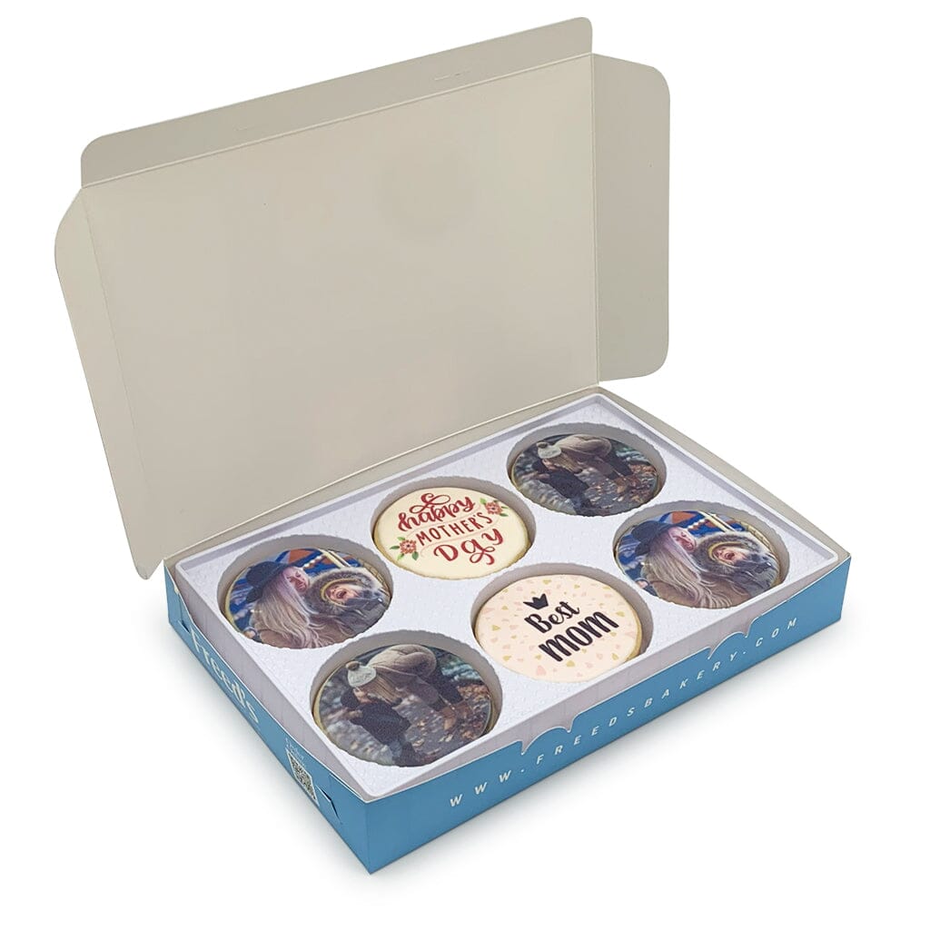 Best Mom Custom Cookie Gift Box Gift Box Freed's Bakery 