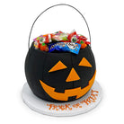 Midnight Pumpkin Bucket Cake Theme Cake Freed's Bakery 