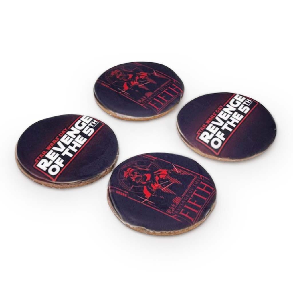 The Dark Side Cookie Cutout Cookie Freed's Bakery Six Assortment Yes - Individually Bag Cookies