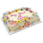 Delicate Bloom Theme Cake Freed's Bakery 