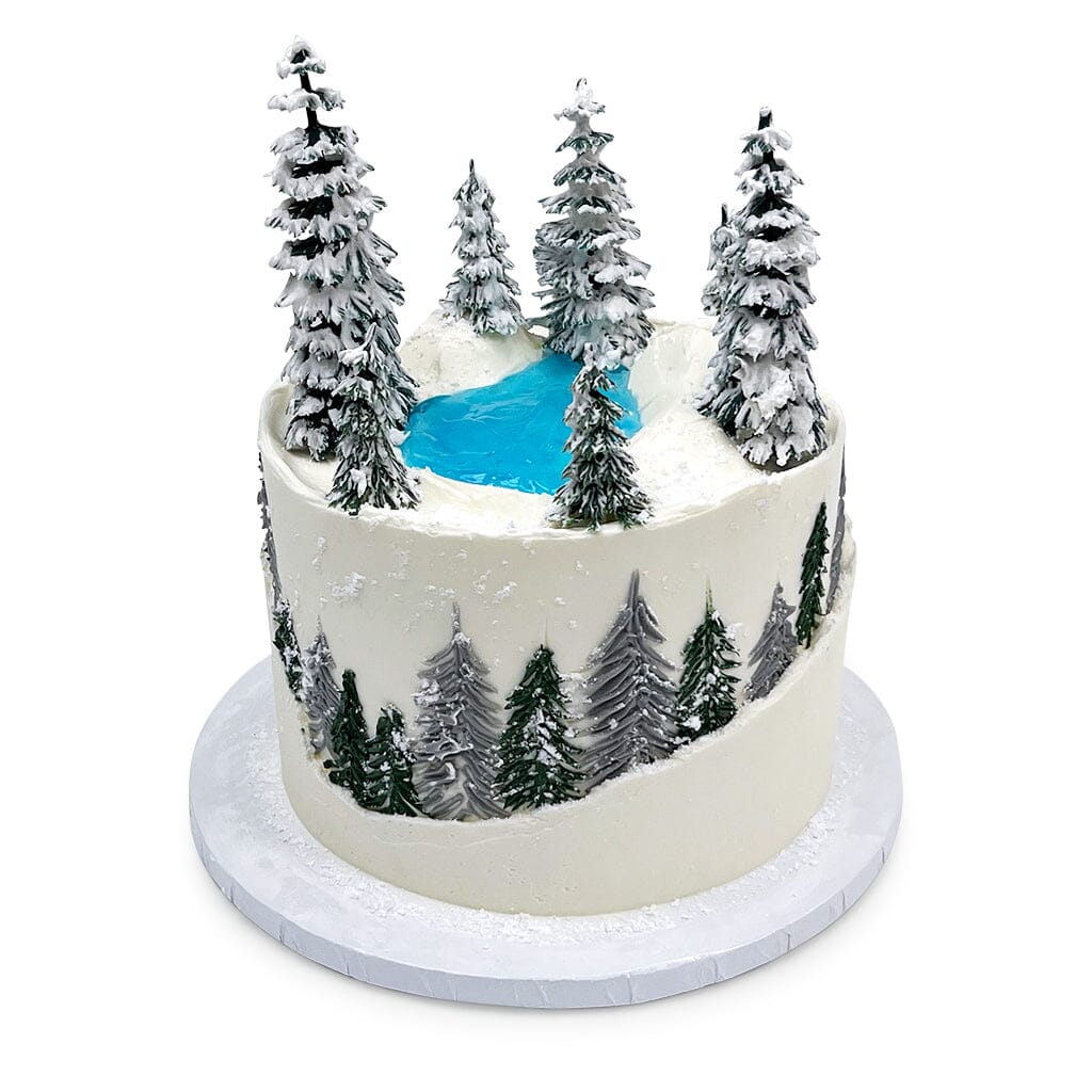 Festive Forest Delight Theme Cake Freed's Bakery 