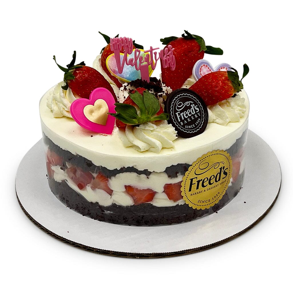 Cozy-Size Valentine's Brown Derby Cake Dessert Cake Freed's Bakery 