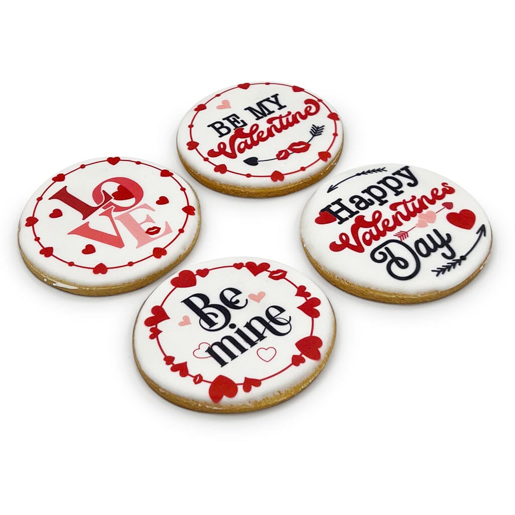 Love Cookies Cutout Cookie Freed's Bakery Four No - Do Not Individually Bag Cookies All Designs