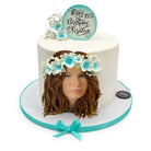 Lady in Bloom Theme Cake Freed's Bakery 