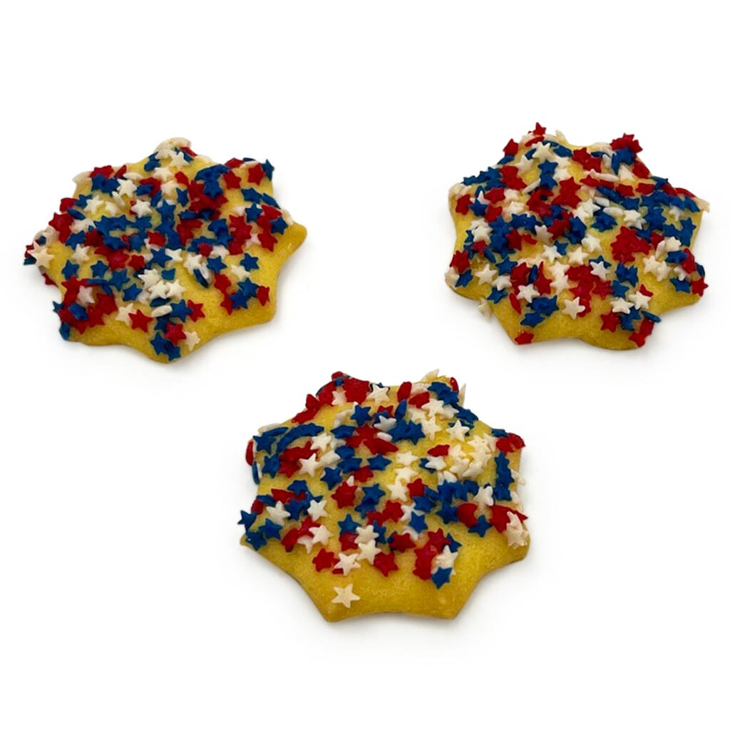 Liberty Stars Sprinkle Butter Cookies Cookie Freed's Bakery 