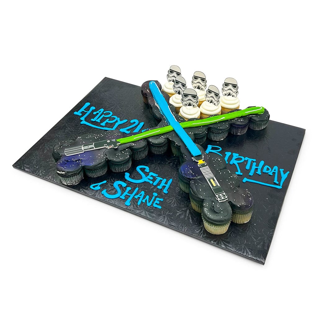 Light Saber Cupcakes Theme Cupcake Freed's Bakery 
