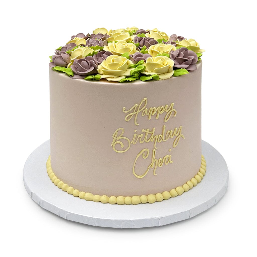 Meadow Bloom Theme Cake Freed's Bakery 