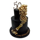 Golden Toast Wedding Cake Freed's Bakery 