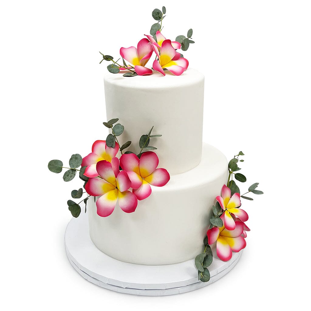 Paradise Bloom Wedding Cake Freed's Bakery 