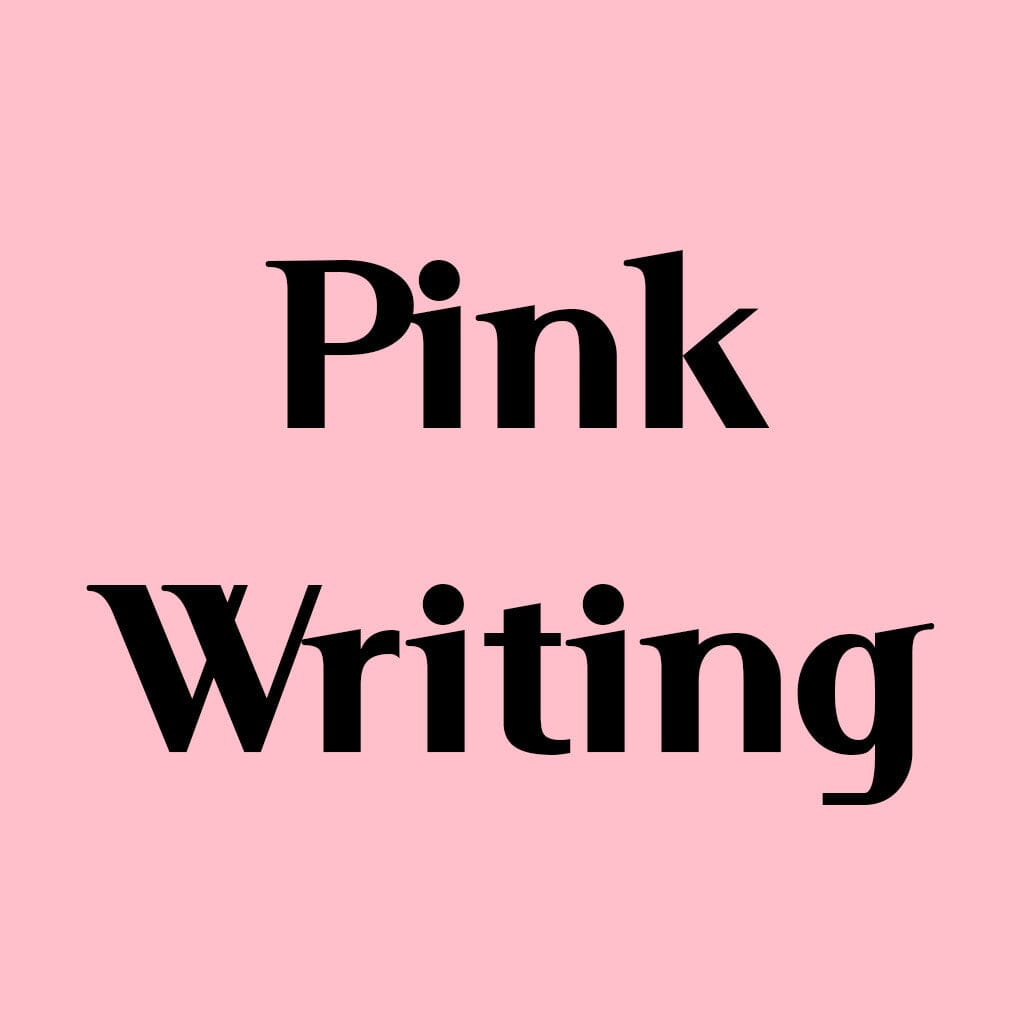 Writing Color Add On Product Option Freed's Bakery Pink Writing 