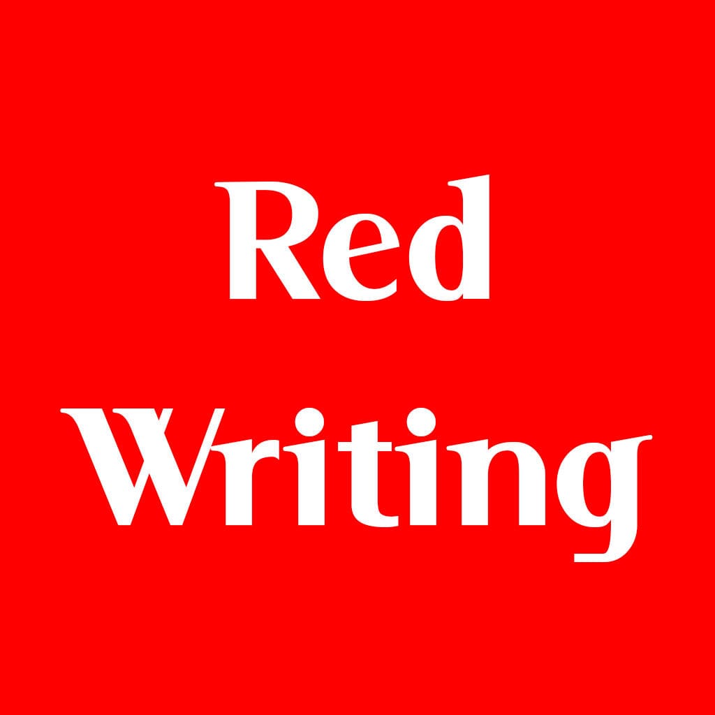 Writing Color Add On Product Option Freed's Bakery Red Writing 