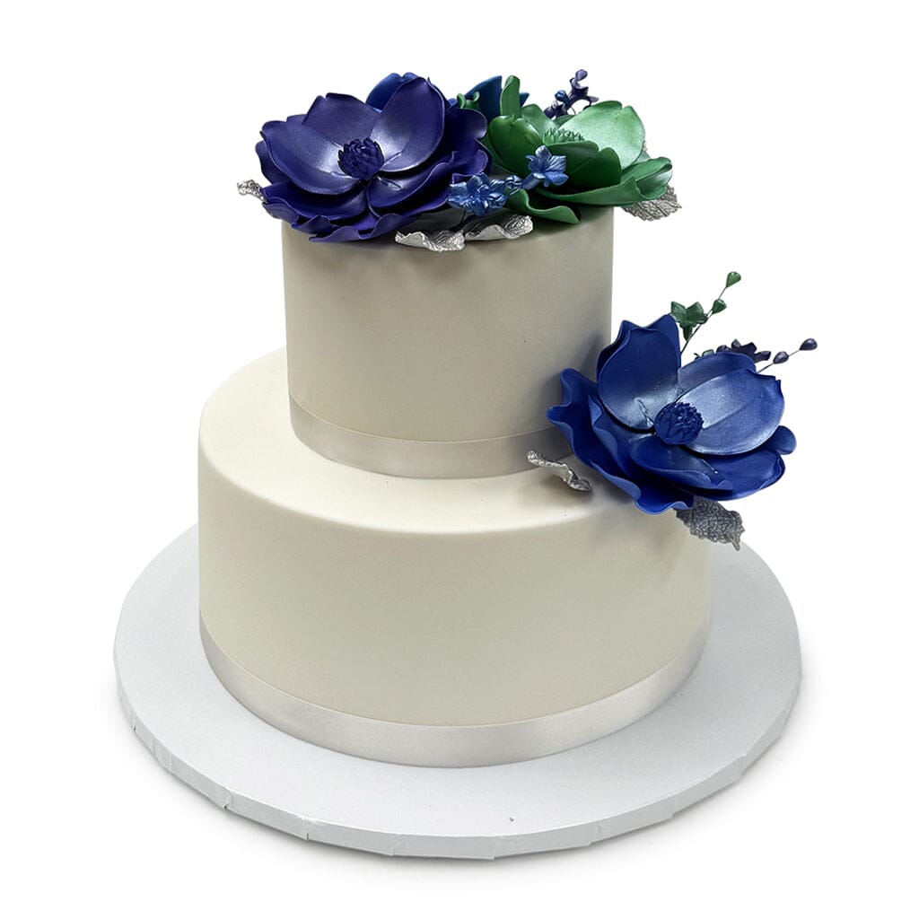 Jewel Magnolias Wedding Cake Freed's Bakery 