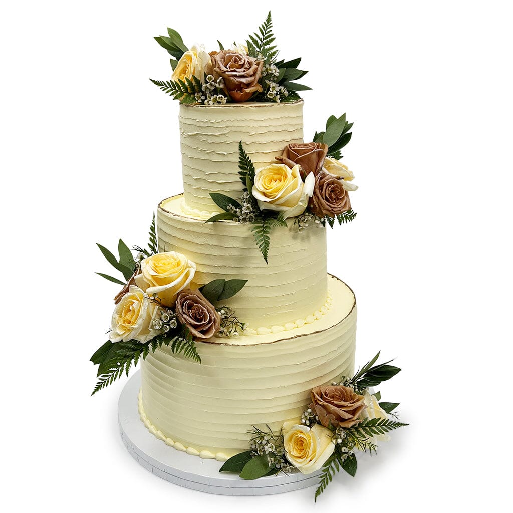 Rustic Grace Wedding Cake Freed's Bakery 