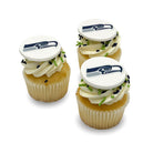 LX Football Cupcakes Theme Cupcake Freed's Bakery Dozen Vanilla Seahawks