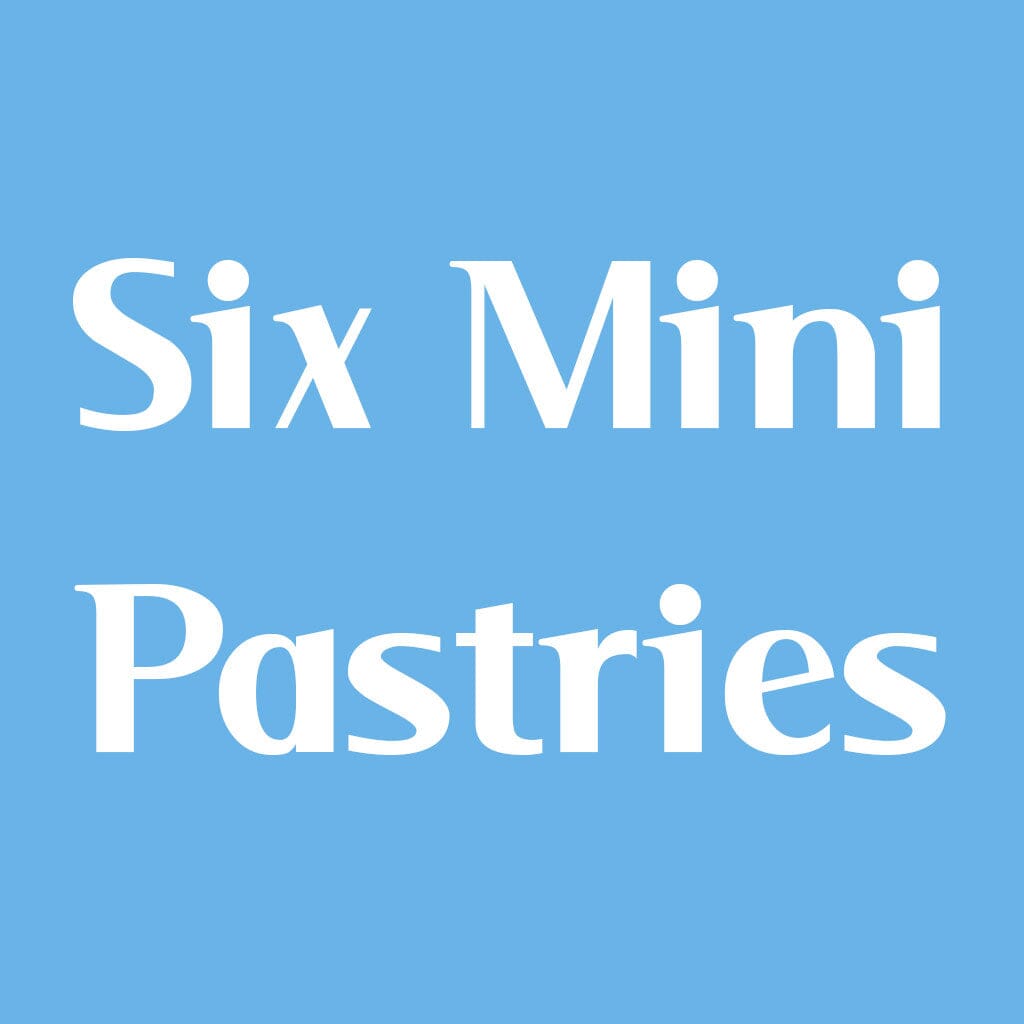 Quantity Selected Product Option Freed's Bakery Six Mini Pastries 