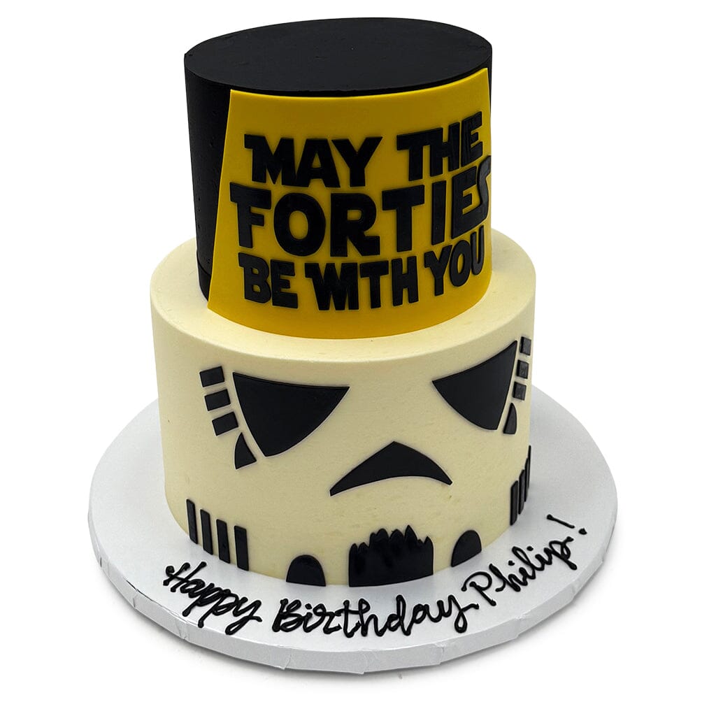 Storm Trooper Birthday Theme Cake Freed's Bakery 