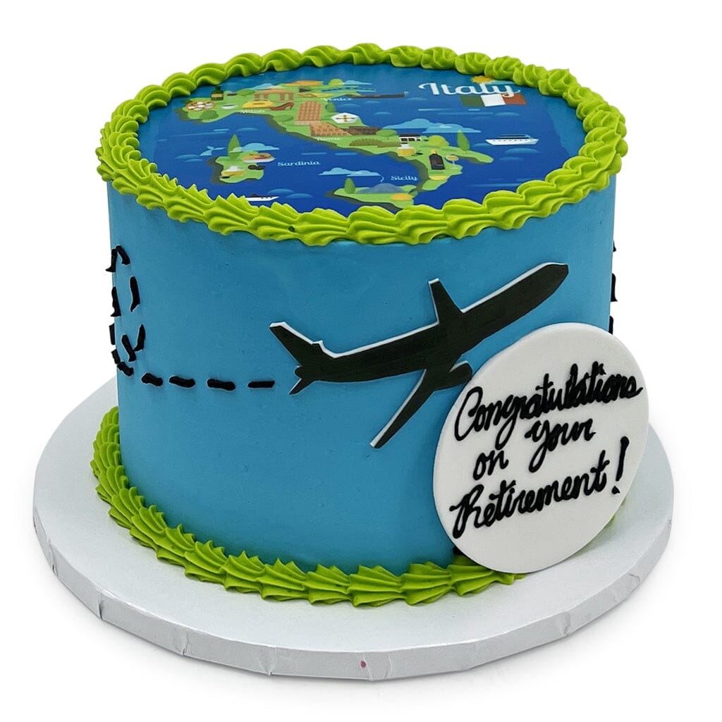Take Flight Theme Cake Freed's Bakery 