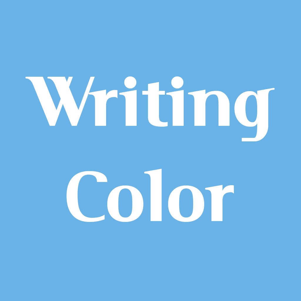 Option - Writing Color Product Option Freed's Bakery 