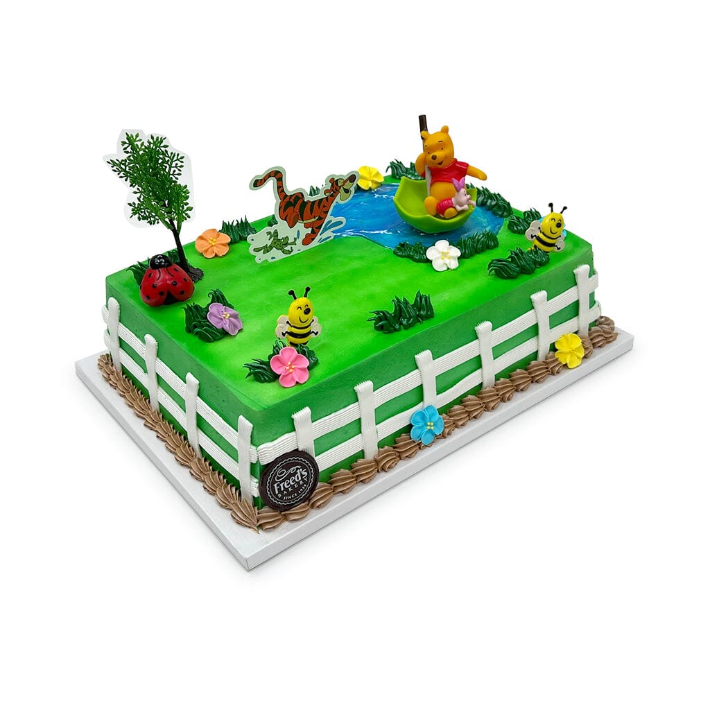 Pooh and Friends Theme Cake Freed's Bakery 