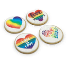 Love Wins Pride Cookies Cutout Cookie Freed's Bakery 