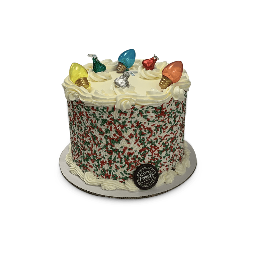 Jingle All The Way Theme Cake Freed's Bakery 