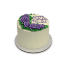 Lavender Roses Theme Cake Freed's Bakery 