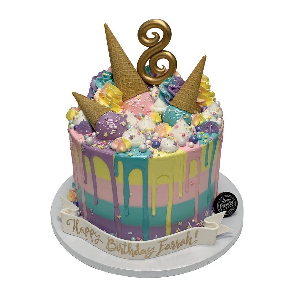 50+ rainbow cake design idea🌈 rainbow theme cake,birthday rainbow cake  design,birthday cake for kids - YouTube