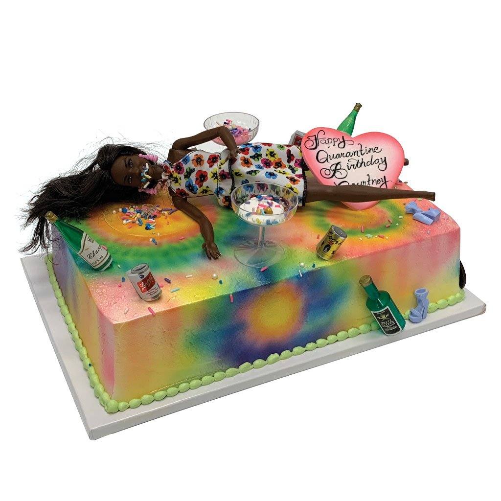 Sprinkle Buzz Vegas Birthday Cake Theme Cake Freed's Bakery 