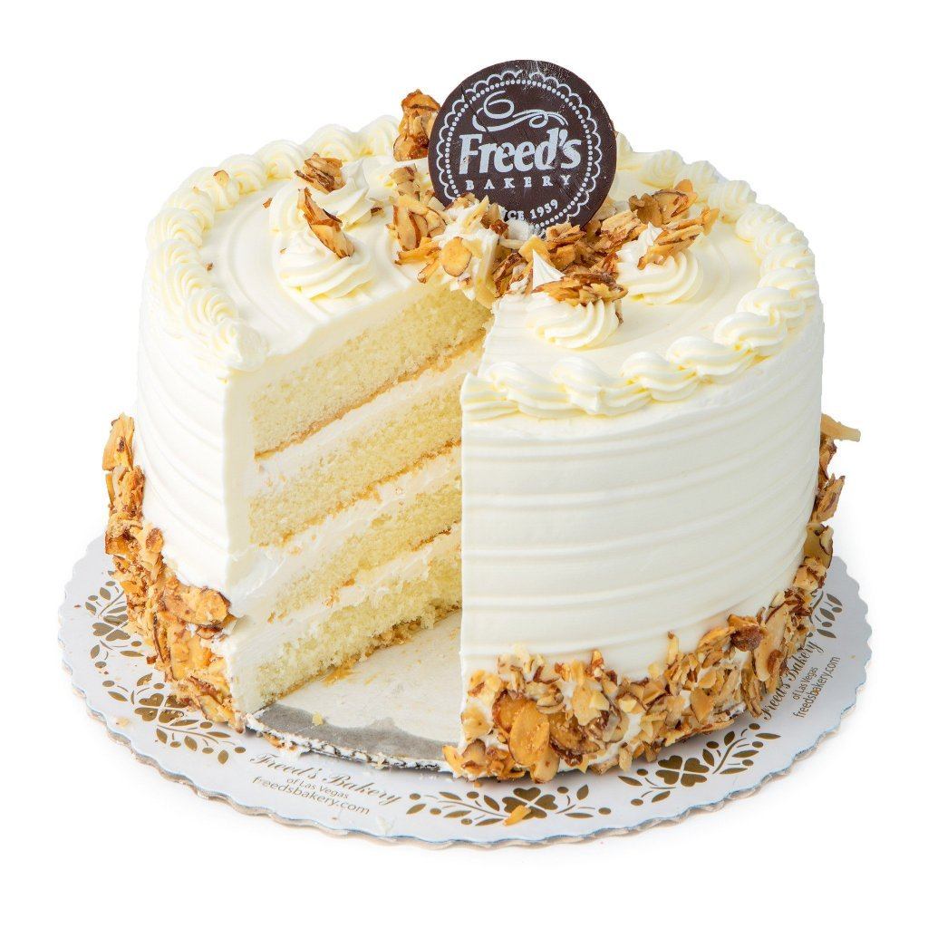 Almond & Amaretto Cake Cake Freed's Bakery 