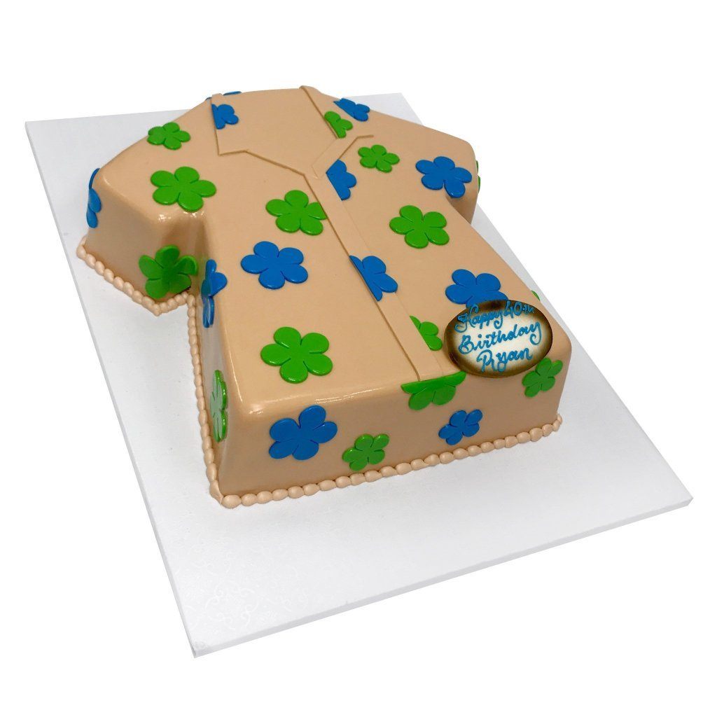 Aloha Birthday Theme Cake Freed's Bakery 