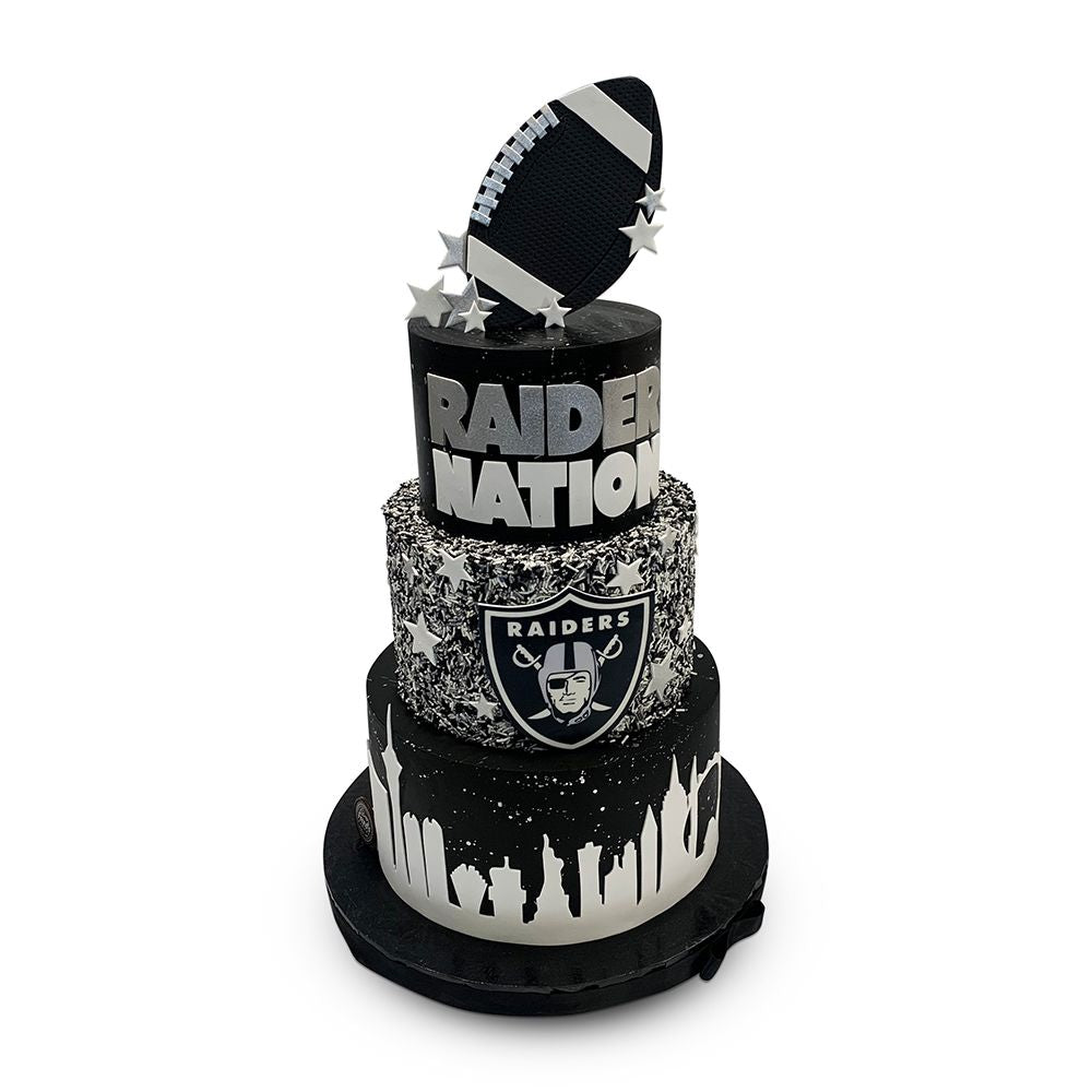 Las Vegas Raiders Game Day Party Supplies Kit for 8 Guests