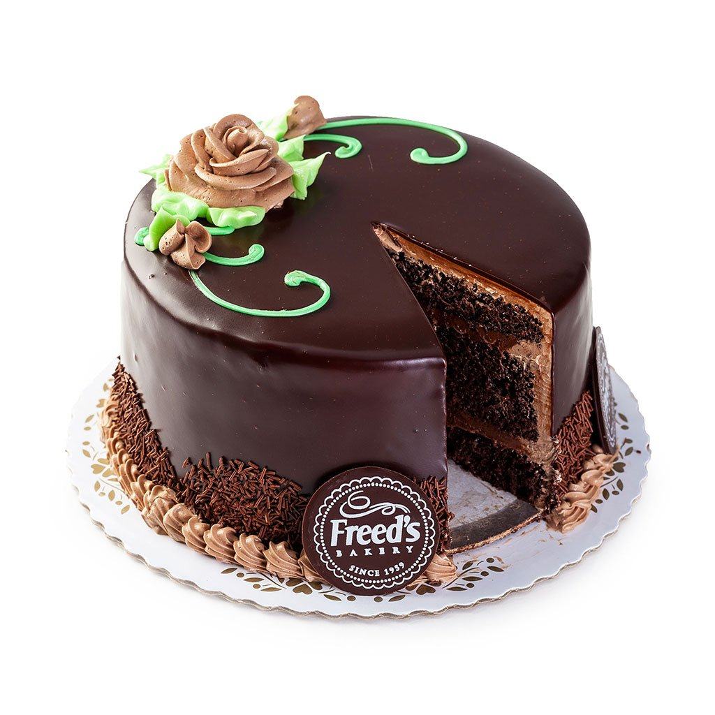 Chocolate Fudge Blackout Cake Slice Cake Slice & Pastry Freed's Bakery 
