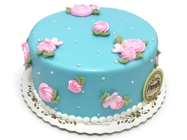 Sky Flower Cake Decorating Class Event Freed's Bakery 