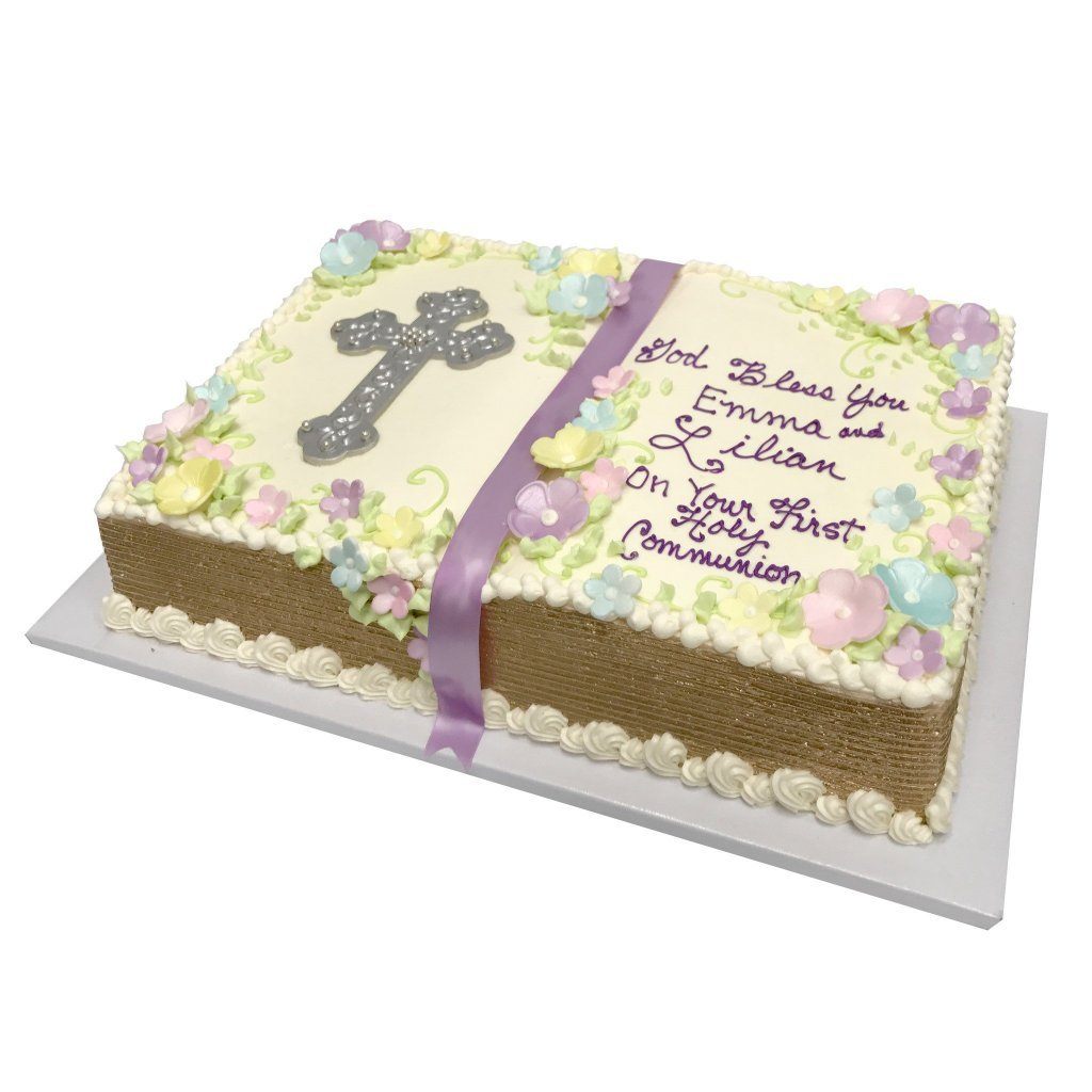 God Bless Acrylic Letters Cake Topper Rose Golden The Cross God Bless Cake  Topper For Birthday