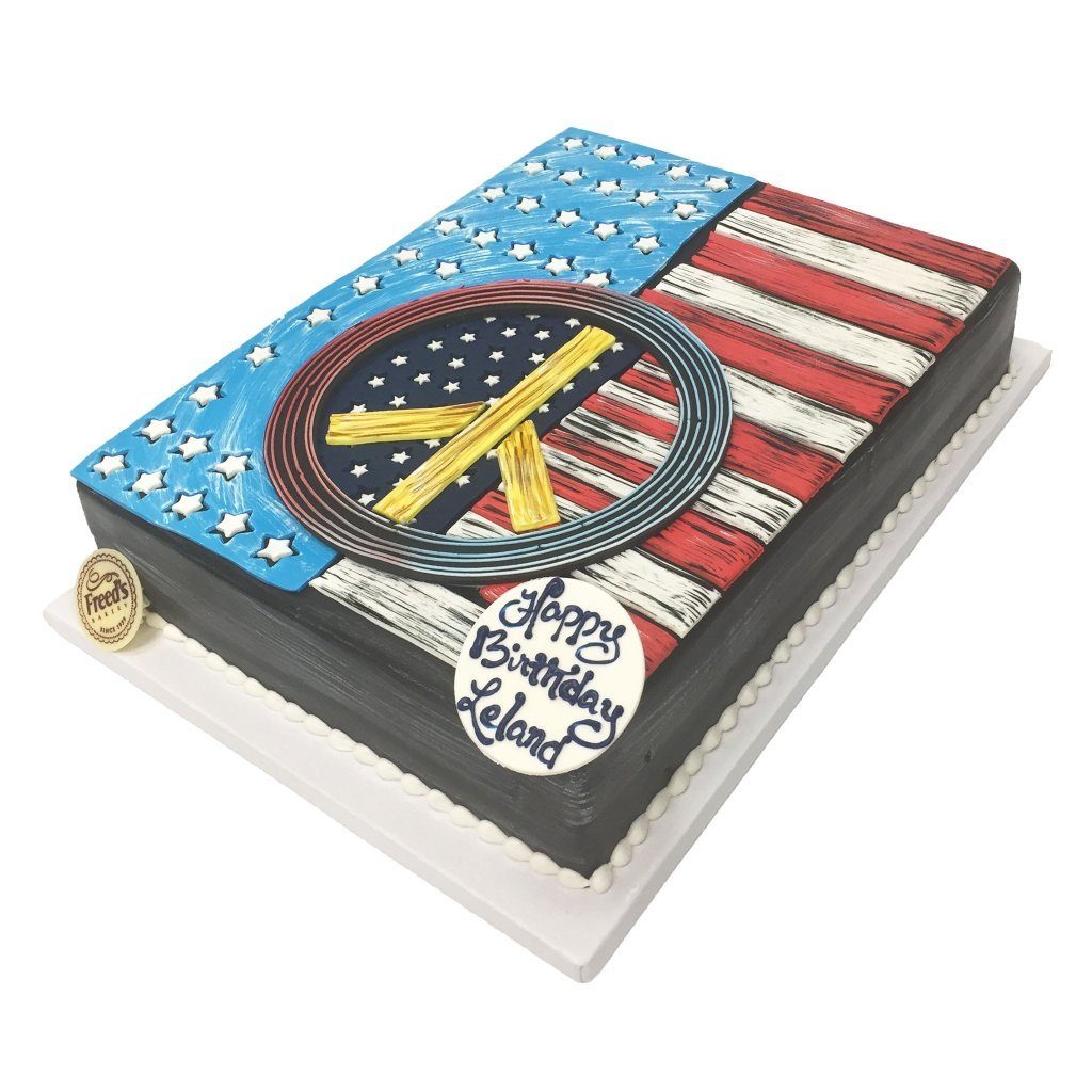 Born in July Theme Cake Freed's Bakery 