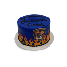 This Cake Is On Fire Theme Cake Freed's Bakery 