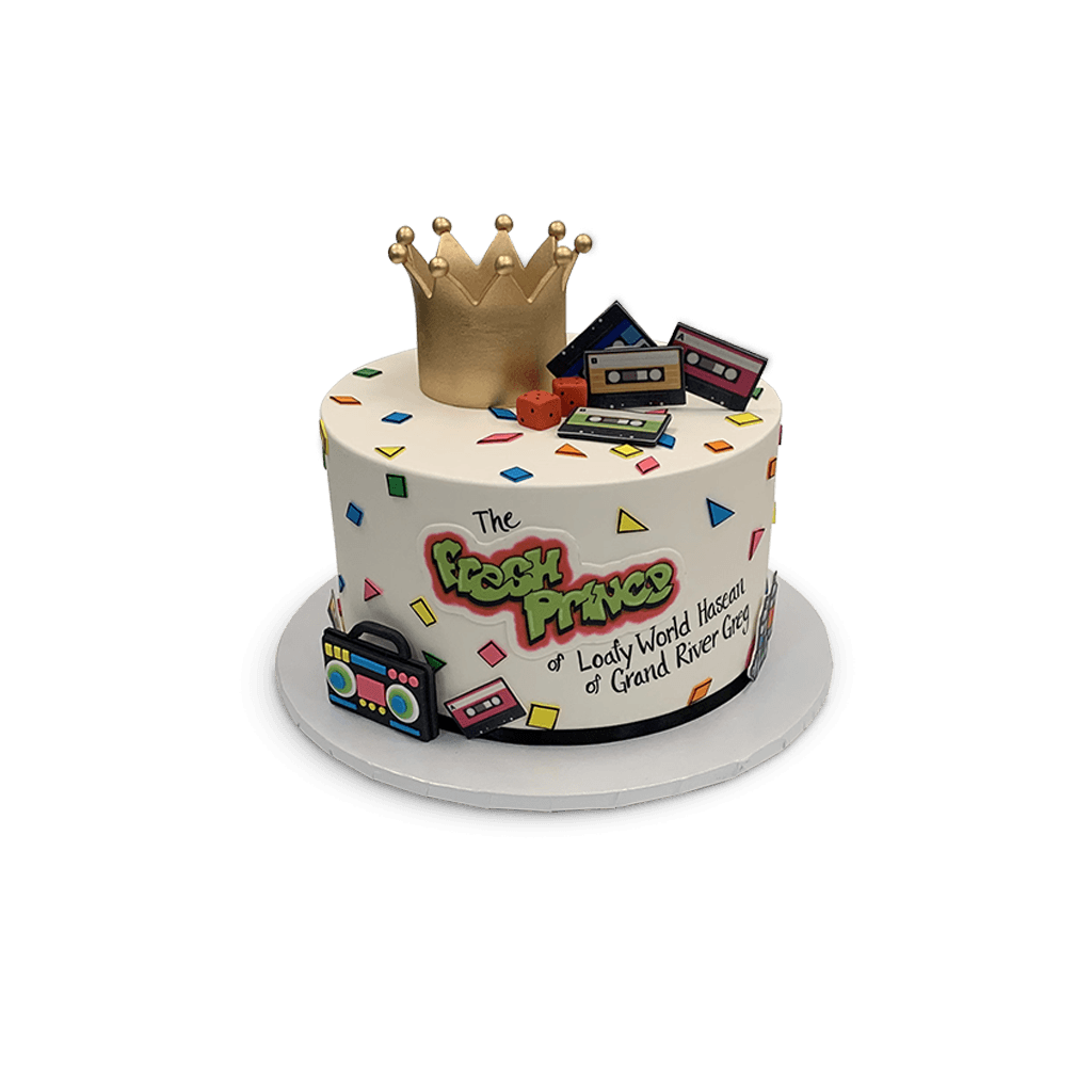 Funky Fresh Cake Theme Cake Freed's Bakery 