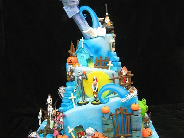 Cake Before the Nightmare Theme Cake Freed's Bakery 