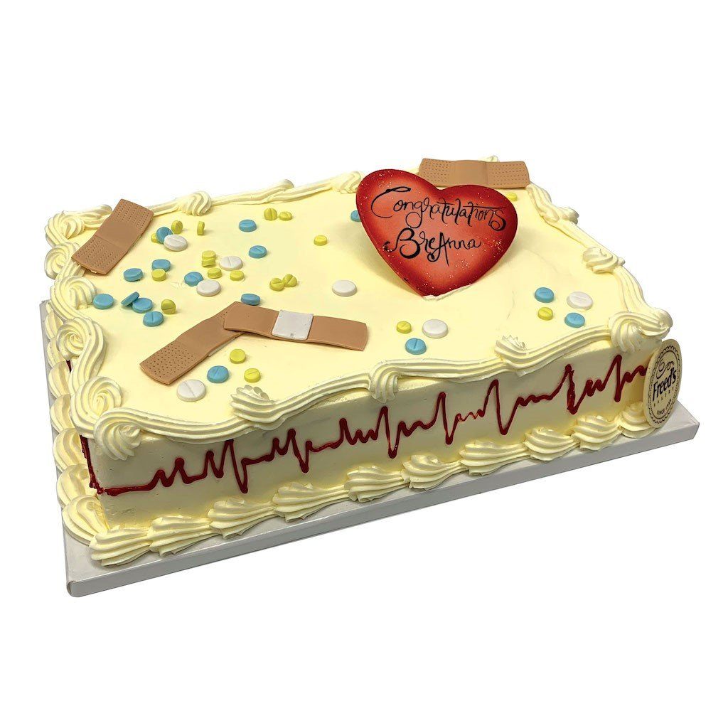 Cake Is The Cure Theme Cake Freed's Bakery 