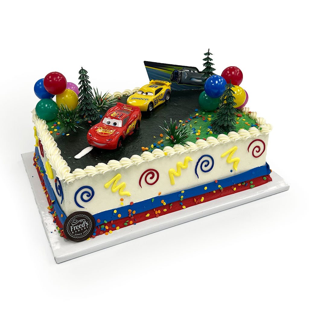 Lightning McQueen Cars Cake – City Cakes