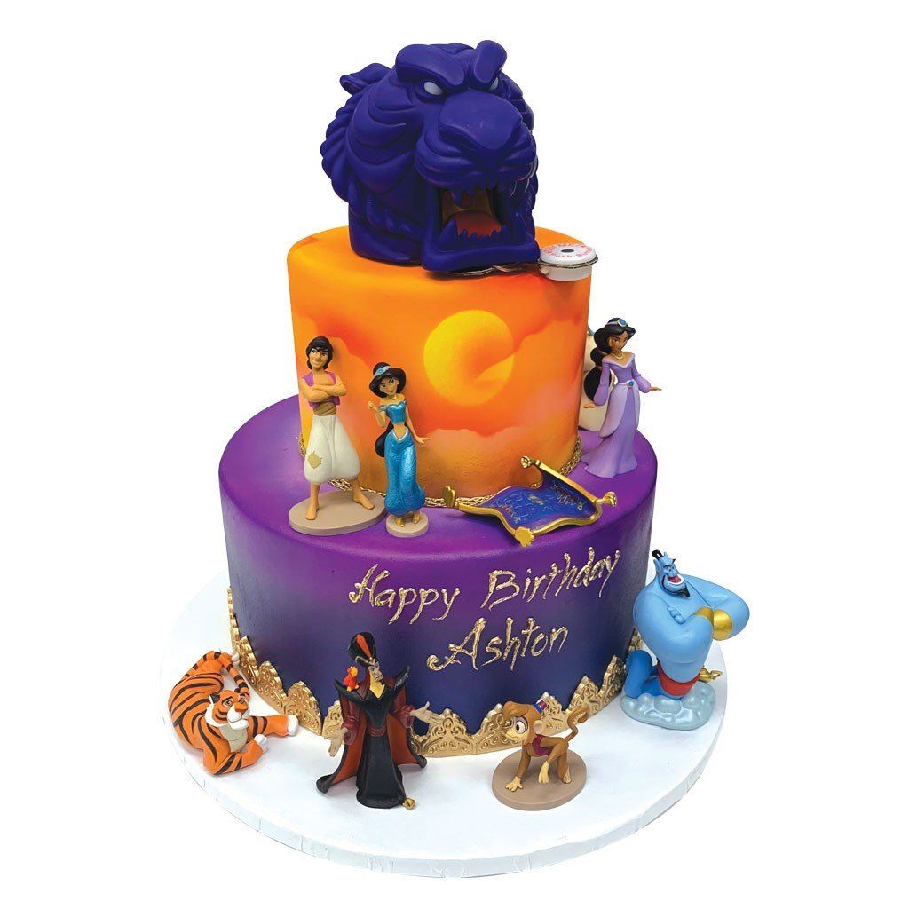 Pin by Margiori Urbaneja on Fiesta de Aladdin | 3rd birthday cakes, Aladdin  cake, One year birthday cake