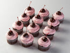 Chocolate Dipped Cherry Cupcake Cupcake Freed's Bakery 