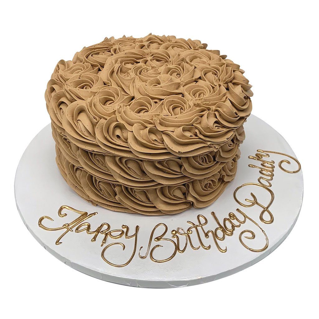 Chocolate and Rose Gold Cake – Tastopia