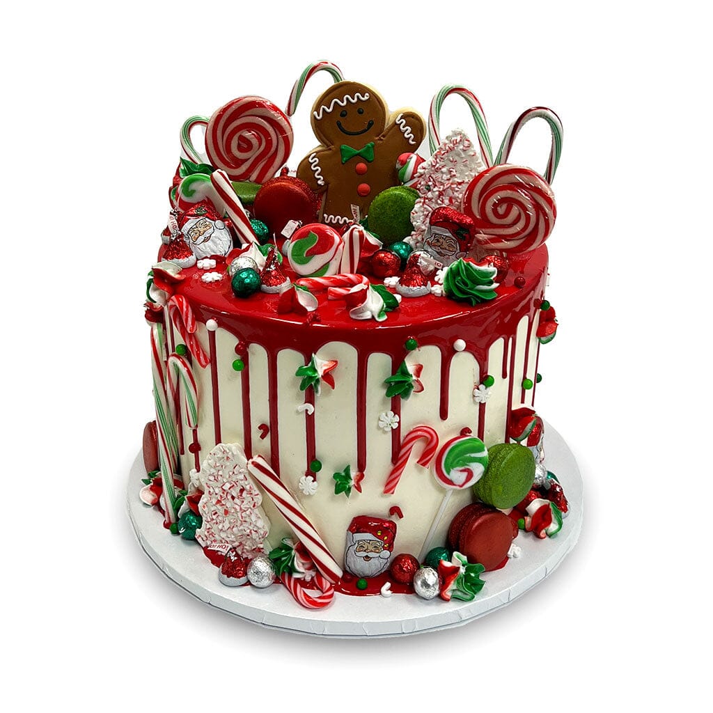 Wholesale Made In China Cake Box Cake Shop Dustproof Decorative PVC paper Christmas  Cake Boxes 12